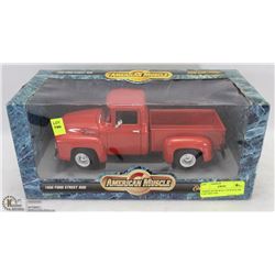 AMERICAN MUSCLE 1/18 SCALE DIE CAST RED 1956