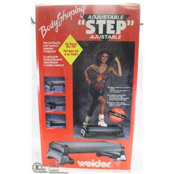 WEIDER BODY SHAPING ADJUSTABLE STEP NEW IN BOX