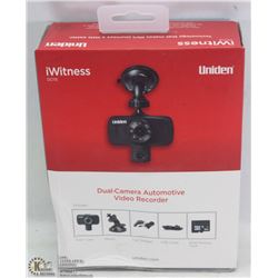 NEW UNIDEN DC115 DUAL CAMERA HD DASH CAMERA
