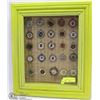 Image 1 : 25 CELTIC PCS IN GREEN DISPLAY CASE