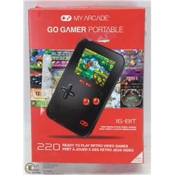 GO GAMER PORTABLE GAME PLAYER 220 GAMES BUILT