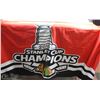 Image 1 : 2015 CHICAGO BLACK HAWKS STANLEY CUP FINALS FLAG