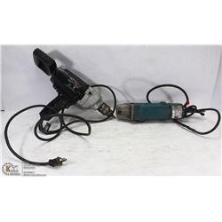 BLACK AND DECKER DRILL & MAKITA DISC GRINDER