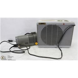 2 ELECTRIC HEATERS WITH BLOWERS