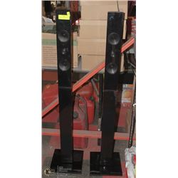 2 SAMSUNG STANDING SIDE SPEAKERS