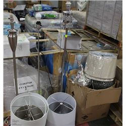 LOT OF SHOWHOME LAMPS