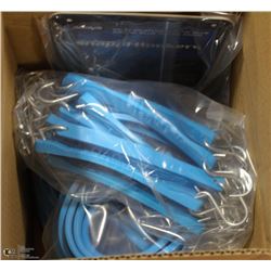 CASE OF SNAPPI HOOKERS RUBBER STRAPS