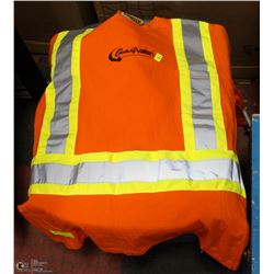 SZ SMALL AND MEDIUM REFLECTIVE WORK SHIRTS