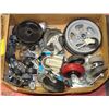 Image 1 : LARGE BOX WITH VARIOUS SIZE CASTORS &