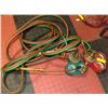 Image 1 : OXY/ ACETYLENE TORCH WITH HOSE AND REGULATORS