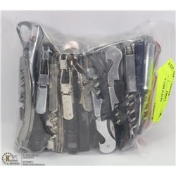 BAG OF CORK SCREWS