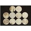 Image 2 : 10 ASSORTED SILVER ROOSEVELT DIMES