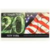 Image 2 : 2008 NEW YORK $2 SINGLE NOTE 2003-A CRISP UNC