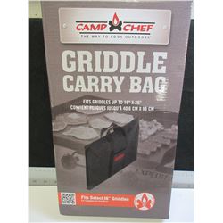 Camp Chef Griddle carry bag fits grills up to 16 x 26