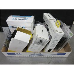 Flat full of Electronic Assortment / Sirius XM / Blue tooth hands free etc.