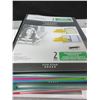 Image 1 : Lot of 10 New 5 Star 2 pocket Portfolio's