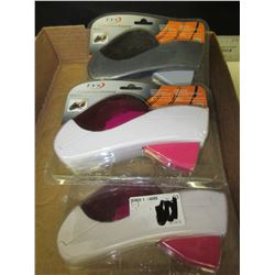 3 New Hand held Tape Dispensores with Tape