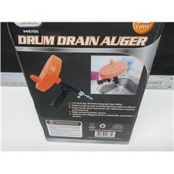 New 16 foot Drum Drain Auger / cleans out sinks , bathtub & other drains