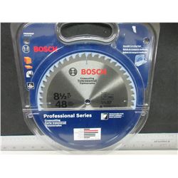 New Bosch 48 Carbide tooth Pro Series Crosscut Blade / 8 1/2"