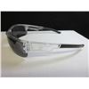 Image 2 : 3 New Safety Glasses Grey with clear frame