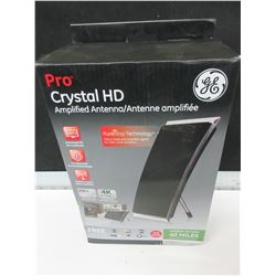 New GE Pro Crystal HD Amplified Antenna / get free local TV