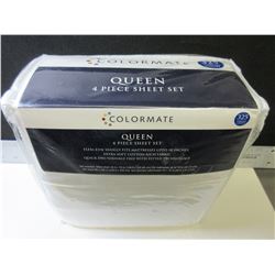 New QUEEN 4 piece Sheet set /  extra soft wrinkle free