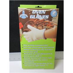 1 New PAIR of Oven Gloves/OVE GLOVE / Excellent for BBQ- Camping