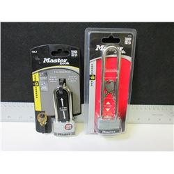 2 New Master Locks / cut resistant good weather resistance