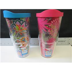 2 New Tervis Drink Cups / Keeps drinks Hot & Cold / $24.99 tags each