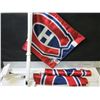 Image 2 : 3 New NHL Montreal Canadians Car Flags
