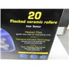 Image 2 : New Infiniti Pro 20 Flocked Ceramic Rollers Heated clips 3 roller sizes