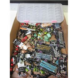 Large bundle of New Beads and storage containers