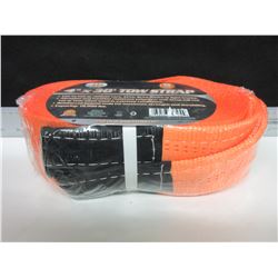 New 4 inch x 30 foot Tow Strap / 9 Ton , 18,000lbs will not rot or tear