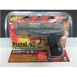 New Air Soft .45 Pistol high capacity Mag 70bb's / 200fps spring powered