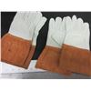 Image 1 : 2 New pairs Mig / Tig Gloves soft Top Grain Leather size XL