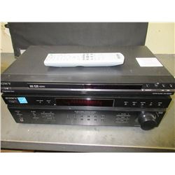 Sony Receiver and DVD Player / great for kids room or basement