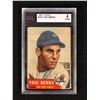 Image 1 : 1953 TOPPS #104 YOGI BERRA (4 VGE) KSA GRADED