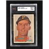 Image 1 : 1957 TOPPS #199 VERNON LAW (8.5 NMM+) KSA GRADED