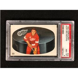 1962 PARKHURST #32 ALEX DELVECCHIO (NM-MT 8) PSA GRADED