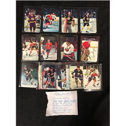 1977 TOPPS HOCKEY INSERT CARDS (COMPLETE 22/22) **ABSOLUTELY MINT**