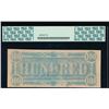 Image 2 : 1864 $100 Confederate States of America Note PMG 62PPQ