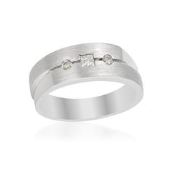 14KT White Gold 0.26ctw Diamond Ring