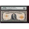 Image 1 : 1922 $10 Gold Certificate PMG 30