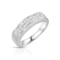 14KT White Gold 0.50ctw Diamond Ring