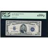 Image 1 : 1934C $5 Silver Certificate PCGS 65PPQ