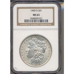 1900-O $1 Morgan Silver Dollar Coin NGC MS63