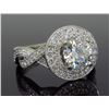 Image 2 : Platinum GIA Cert 2.00ctw Diamond Ring