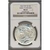 Image 1 : 1923 $1 Peace Silver Dollar VAM 1F Chin Bar NGC MS65