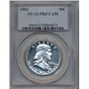 Image 1 : 1954 Franklin Half Dollar Coin PCGS PR67CAM