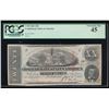 Image 1 : 1863 $20 Confederate States of America Note PCGS 45